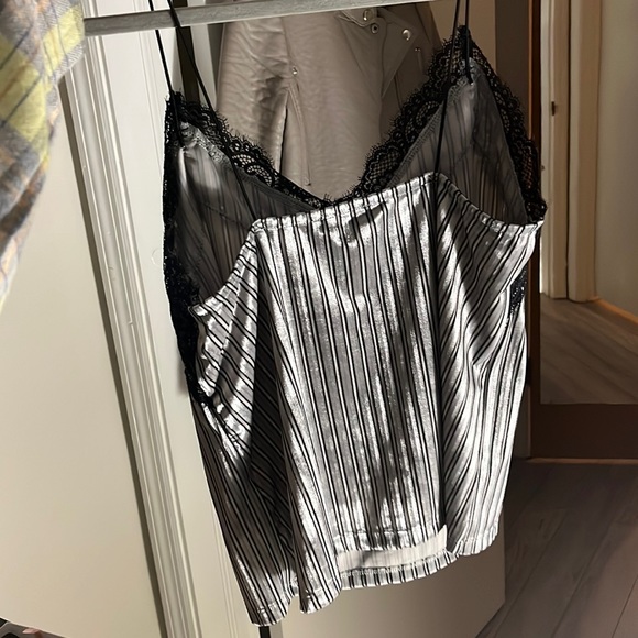 Dynamite Tank Top with Lace Neckline - Size S - Picture 2 of 4